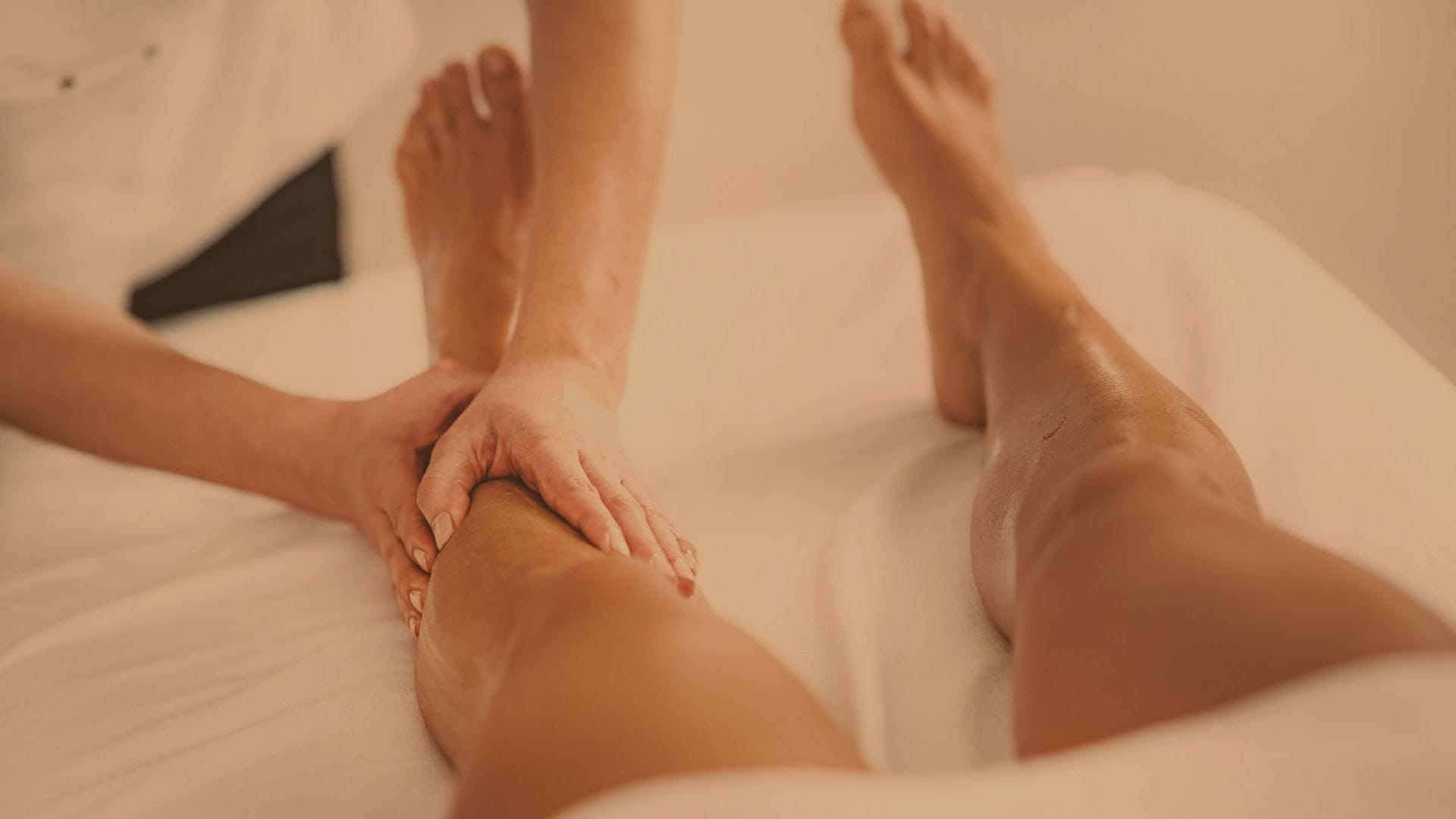 Jambe massage prestation